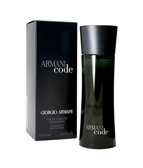 cheapest armani code for men